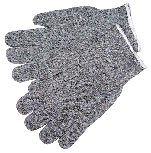 BEEFY TERRY 24 OZ GRAY TERRY CLOTH LARGE - Heat Resistant Gloves